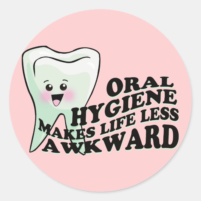 Dentist and Dental Hygienist Gifts Sticker