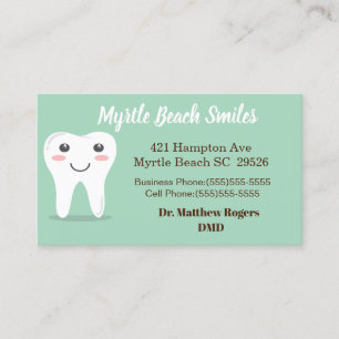 Dentist Appointment and  Business Card