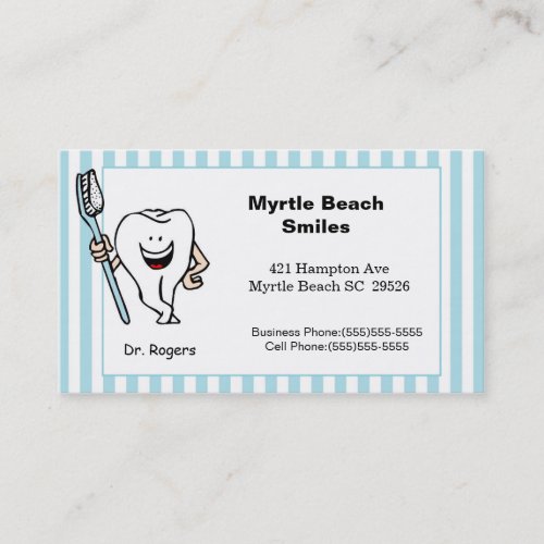 Dentist Appointment and  Business Card