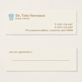 Dentist Appointment Card (Front & Back)