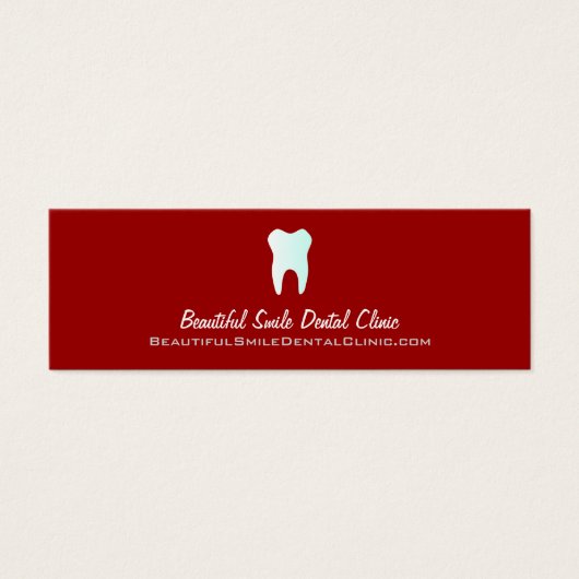 Dentist Appointment Cards- Color changeable (Front)