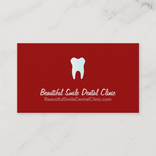 Dentist Appointment Cards- Color changeable Business Card