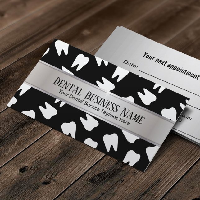 Dentist Appointment Reminder Professional Dental Card (Creator Uploaded)