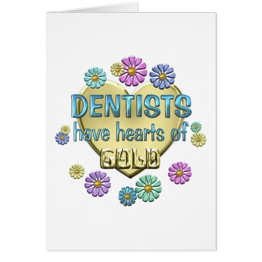 Dentist Appreciation Cards (Front)