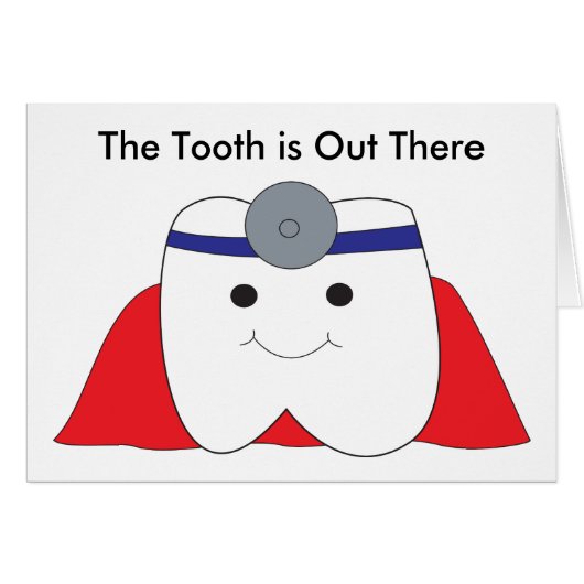 Dentist Are Super Heroes Cards (Front Horizontal)