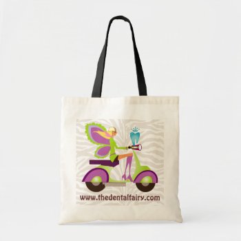 Dentist Bag Cute Tooth Fairy by DentalBusinessCards at Zazzle