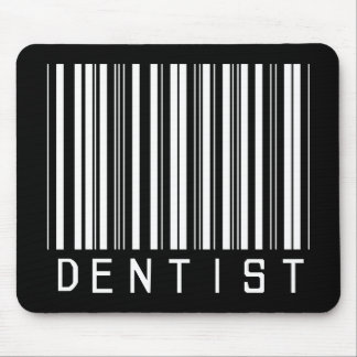 Dentist Bar Code Mouse Pad