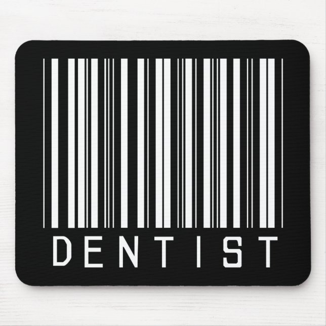Dentist Bar Code Mouse Pad (Front)