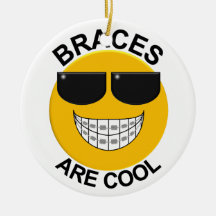 Dentist Braces are Cool Ornament