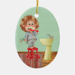 Dentist - Brush Your Teeth - SRF Ceramic Ornament