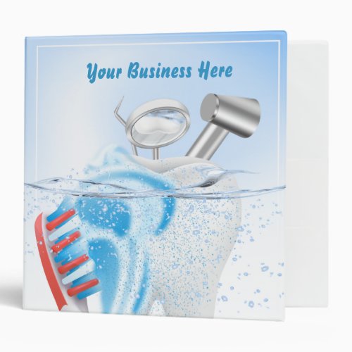 Dentist Business Binder