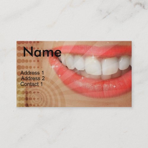 DENTIST BUSINESS CARD