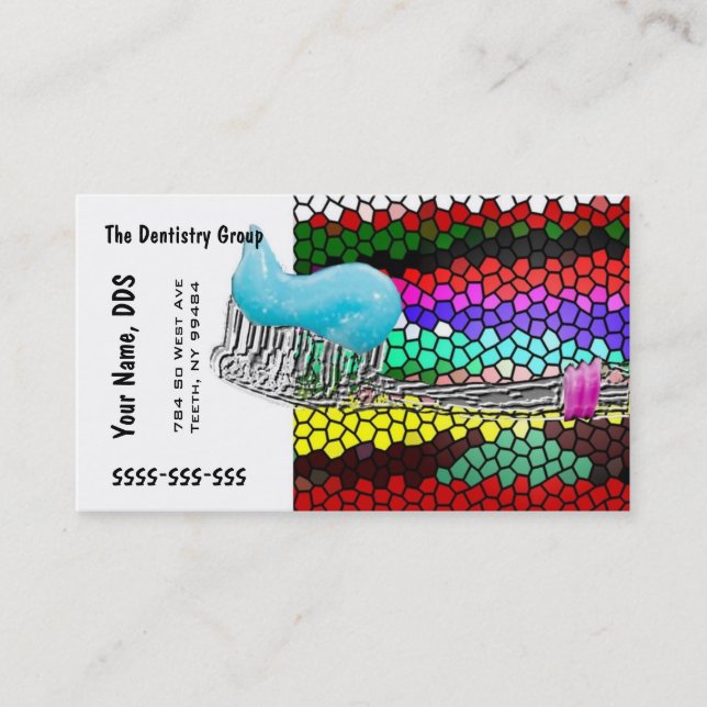 Dentist Business Card (Front)
