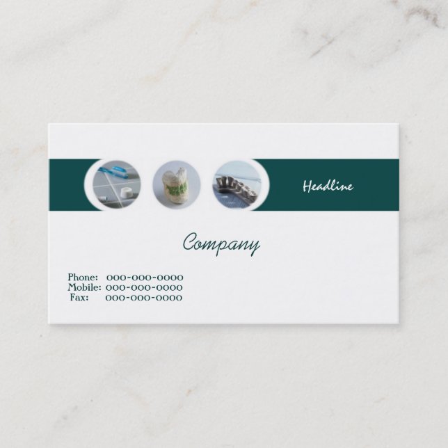 Dentist Business Card (Front)