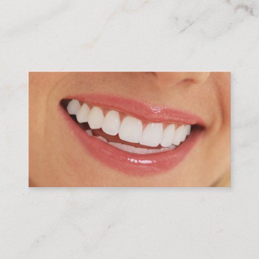 Customizable Dentist Business Card