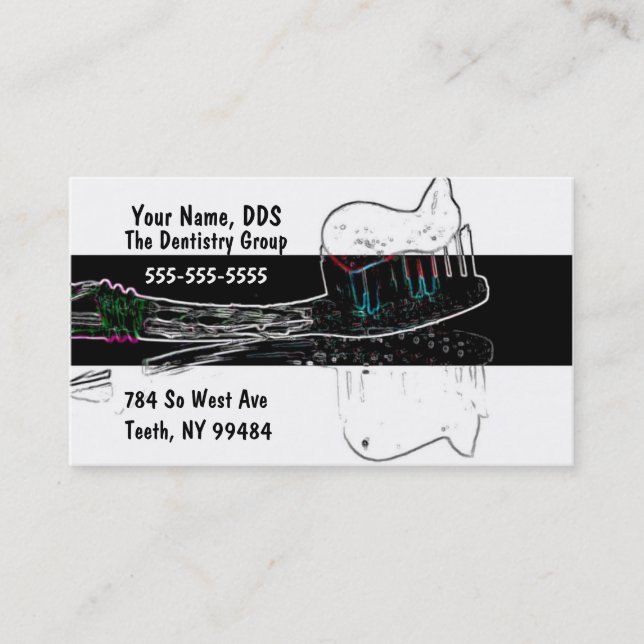 Dentist Business Card (Front)