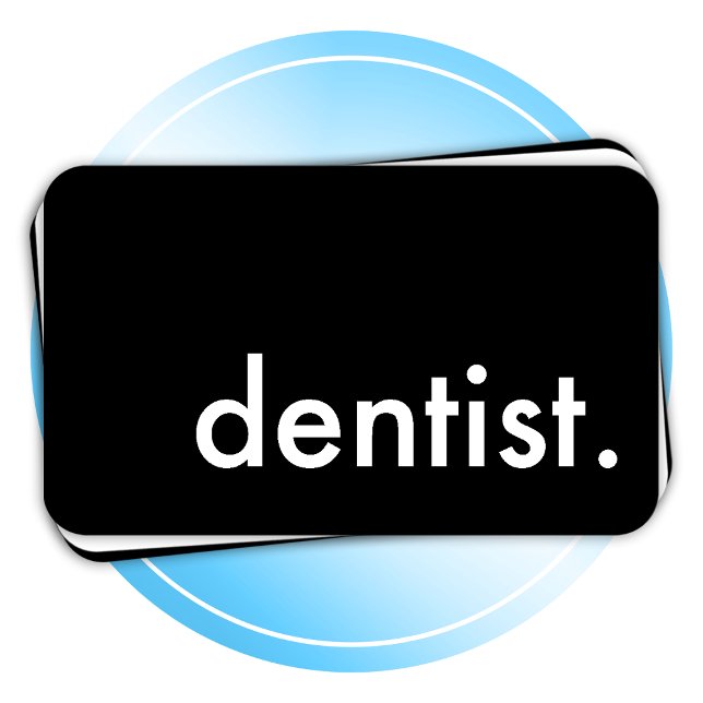 dentist. business card (Creator Uploaded)
