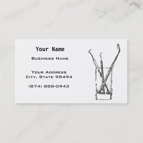 Dentist Business Card