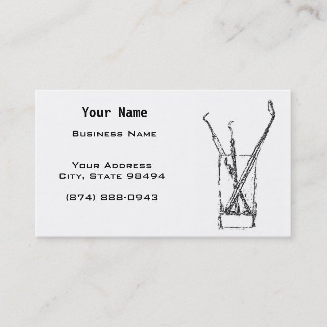 Dentist Business Card (Front)
