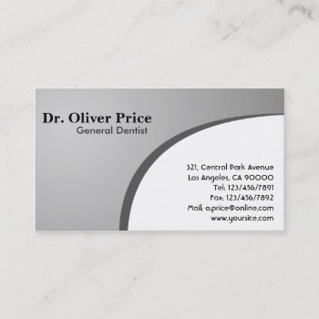 Dentist - Business Cards by Creativefactory at Zazzle