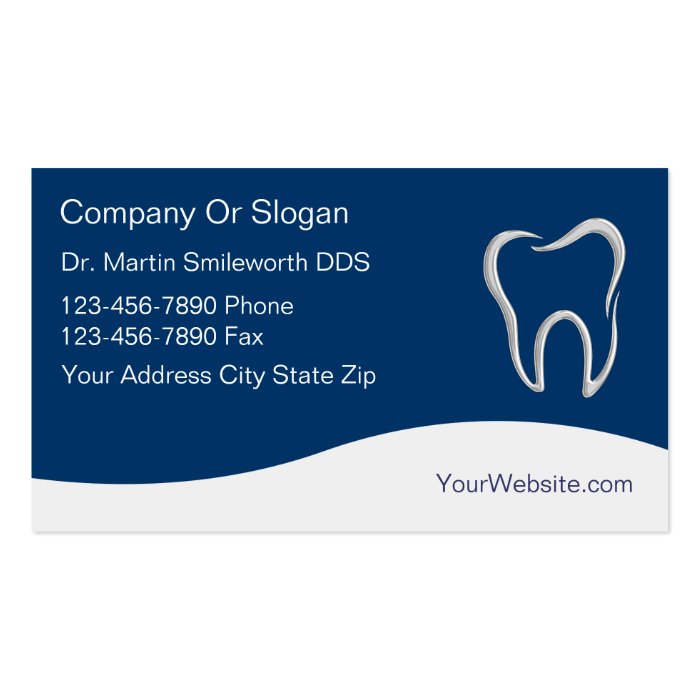 Dentist Business Cards