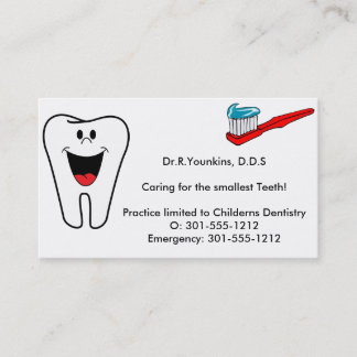 Dentist Business Cards