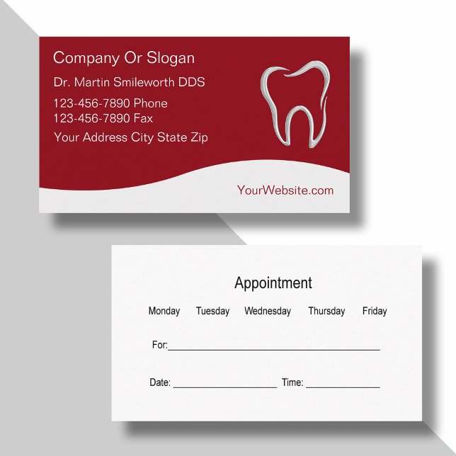 Dentist Business Cards (Creator Uploaded)