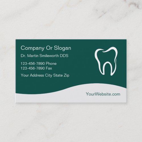 Dentist Business Cards