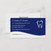 Dentist Business Cards (Front/Back)