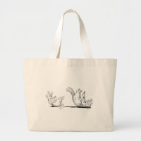 Dentist Cat Extracts Wrong Tooth Large Tote Bag