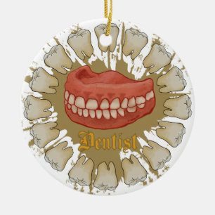 Dentist Ceramic Ornament
