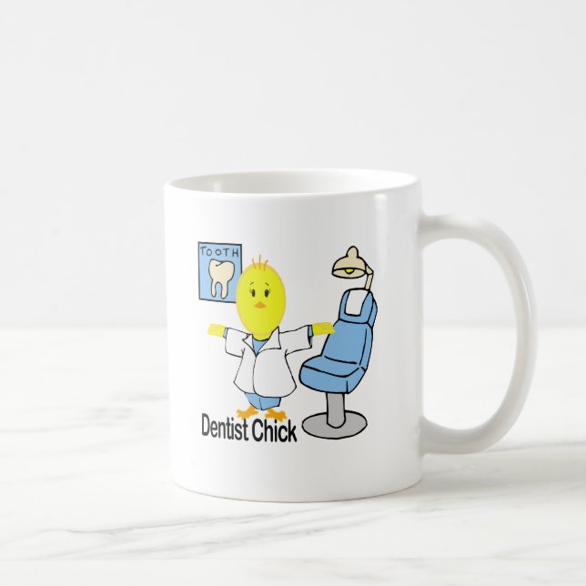 Dentist Chick Coffee Mug (Right)