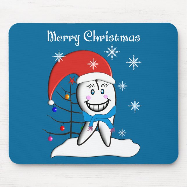 Dentist Christmas Cards and Gifts Mouse Pad (Front)