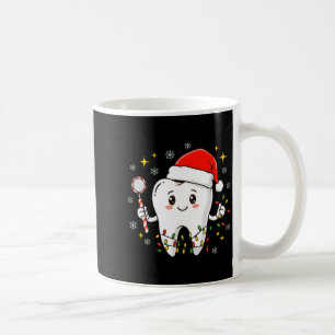 Dentist Christmas Teeth Xmas Lights Funny Dental S Coffee Mug