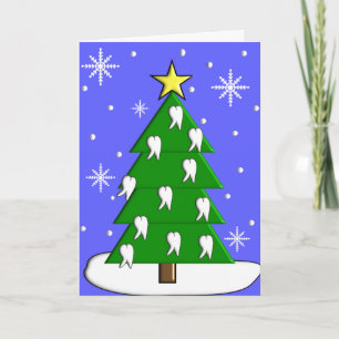 Dentist Christmas Tree Card 2
