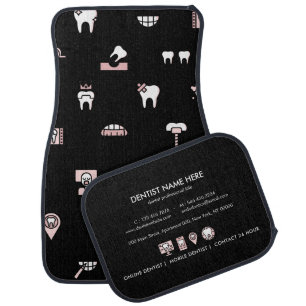 Dentist clinic dent care car floor mat
