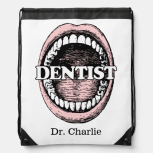 Dentist custom name backpack
