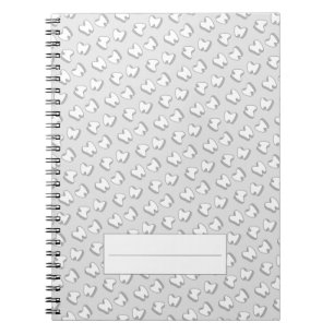 Dentist Cute 3D Tooth Pattern Dental Notebook
