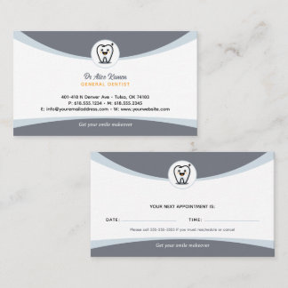 Dentist | Dental Appointment Card