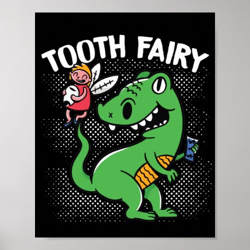 Dentist Dental Assistant Hygienist Tooth Fairy Poster