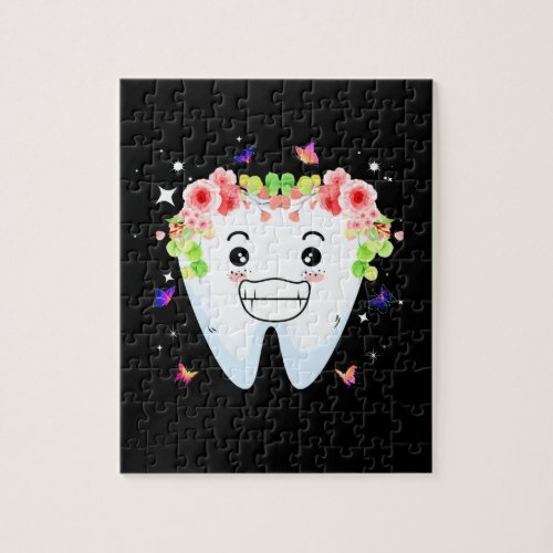 Dentist Dental Assistant Oral Hygienist Tooth Jigsaw Puzzle