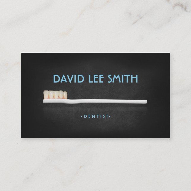 Dentist, Dental Clinic Business Card (Front)