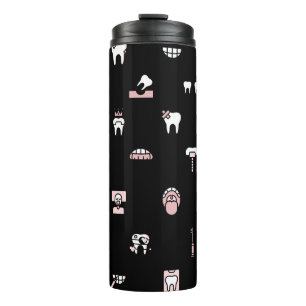 Dentist dental dent  thermal tumbler
