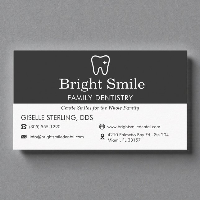 Dentist Dental Dentistry Business Card (Creator Uploaded)