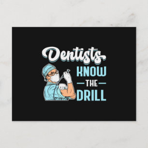 Dentist Dental Dentistry Teeth Tooth Gift Idea Postcard