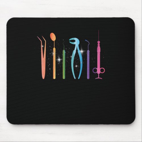 Dentist Dental Dentistry Tooth Teeth Doctor Gift Mouse Pad