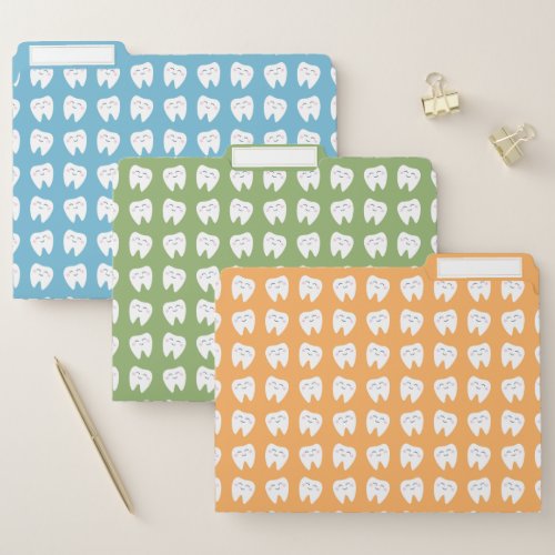 Dentist Dental File Folders