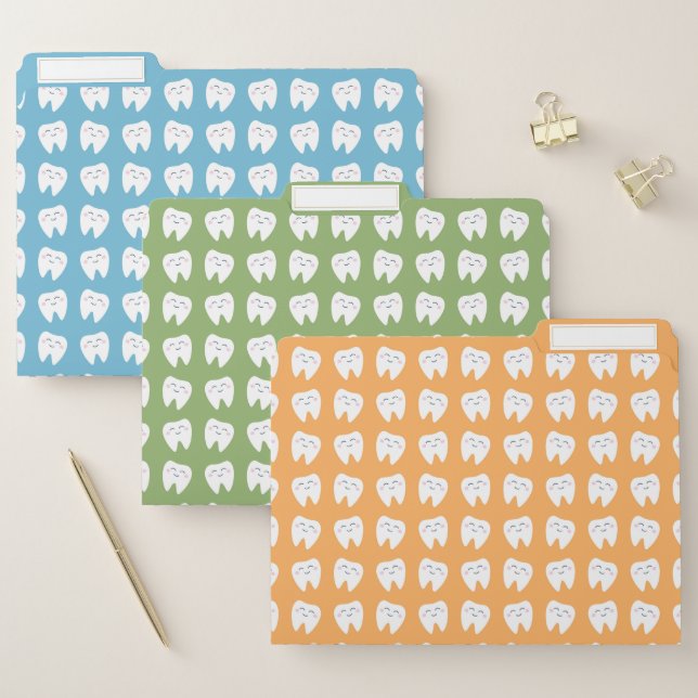 Dentist Dental File Folders (Set)
