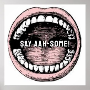 Dentist Dental Humor Poster