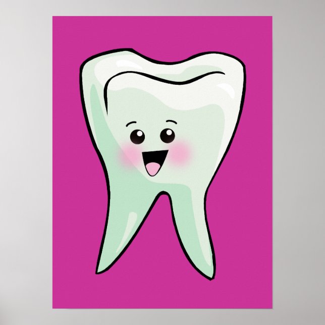 Dentist Dental Hygienist Artwork Poster (Front)